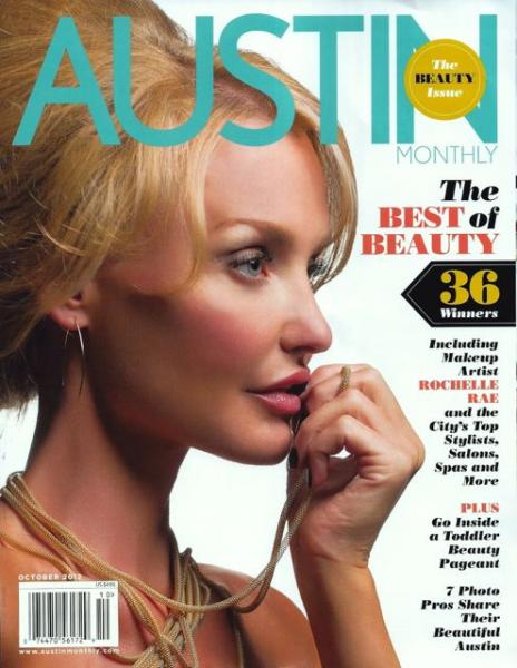 Best new salon as featured in Austin Monthly Magazine